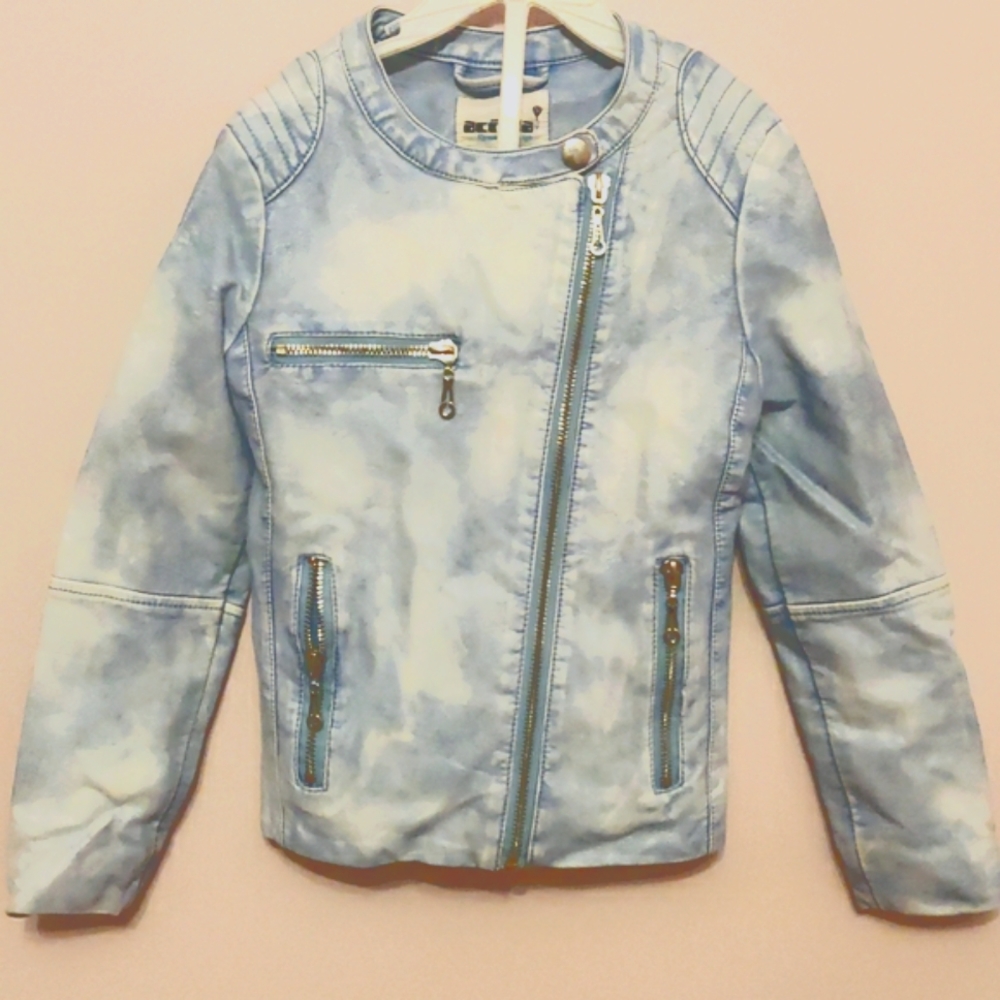 Acoola jacket for girls made of imito leather